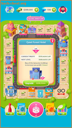 IDLE Monopoly screenshot