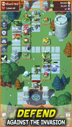 Idle Monster TD Evolved screenshot