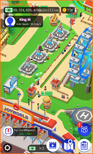 Idle Park Tycoon - Build Theme Park screenshot