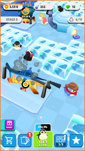 Idle Penguin Isle screenshot