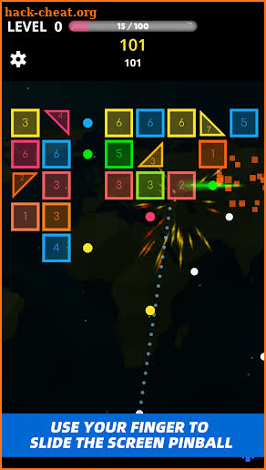 Idle Pixel Balls - Deep Idle Ball Shooter Game screenshot