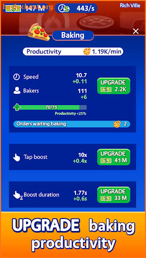 Idle Pizza Tycoon - Delivery Pizza Game screenshot