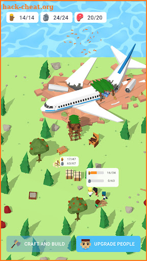 Idle Plane Crash Survival screenshot