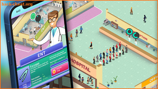 Idle Real Hospital Tycoon screenshot