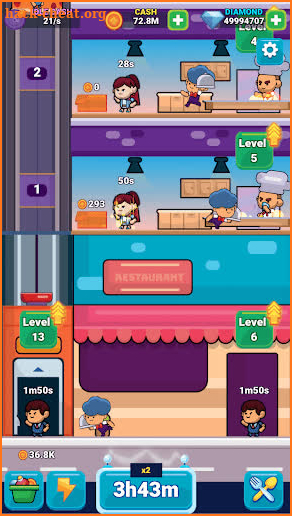 Idle Restaurant Tycoon screenshot