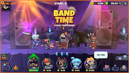 Idle Rock Hero screenshot