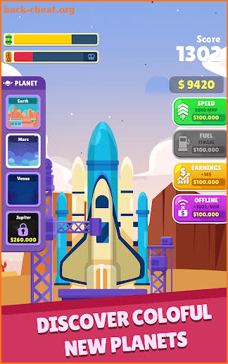 Idle Rocket screenshot