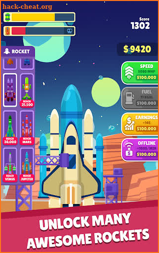 Idle Rocket screenshot