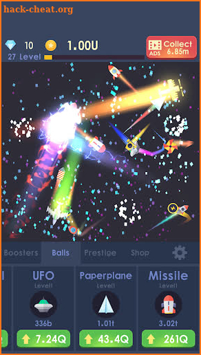 Idle Rocket - Aircraft Evolution & Space Battle screenshot