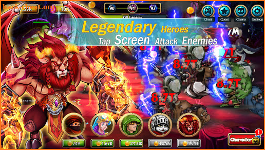 Idle RPG: Heroes screenshot