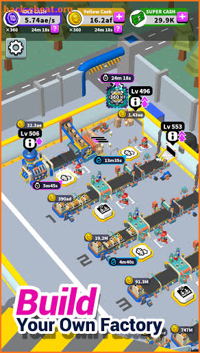 Idle Super Factory screenshot