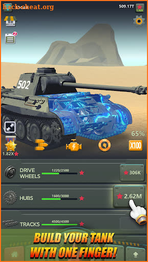 Idle Tank-Construct your car screenshot