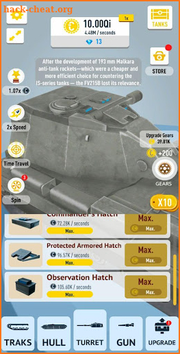 Idle Tanks 3D screenshot