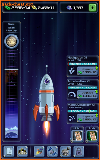 Idle Tycoon: Space Company screenshot