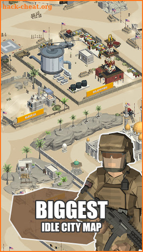 Idle Warzone 3d: Military Game - Army Tycoon screenshot