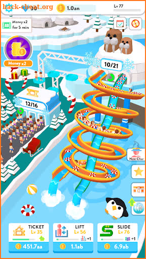 Idle Water Slide screenshot