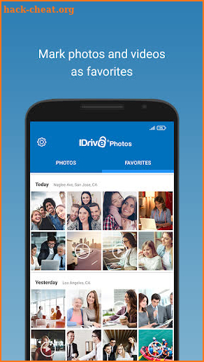 IDrive Photo Backup screenshot