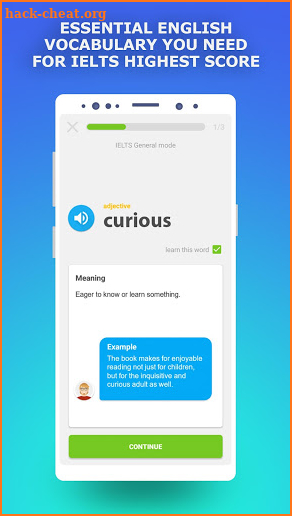 IELTS preparation app screenshot