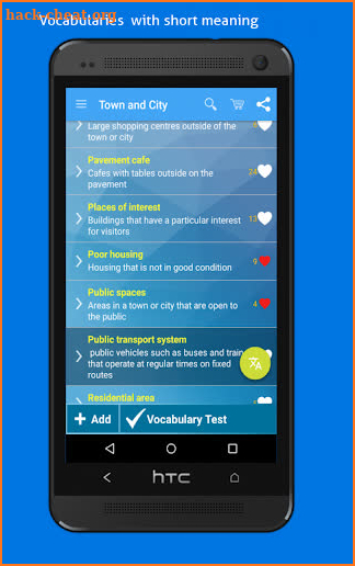 IELTS Vocabulary - ILVOC screenshot