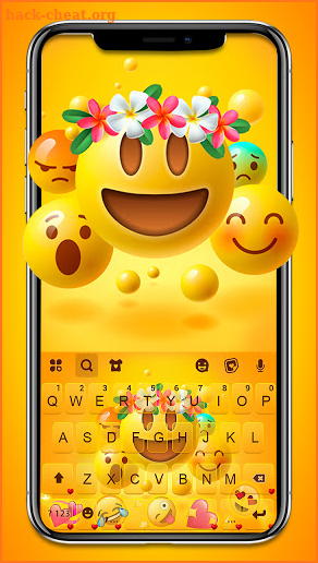 iEmoji Gravity Keyboard Background screenshot