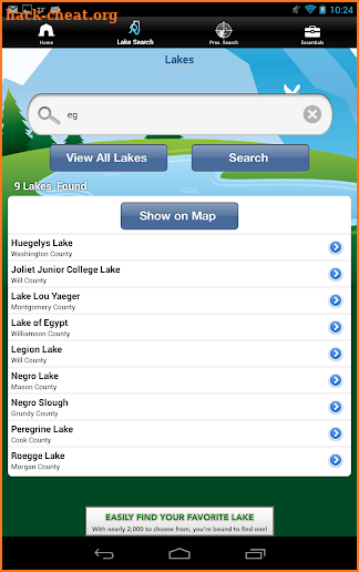 iFish Illinois screenshot