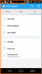 iFont Donate screenshot