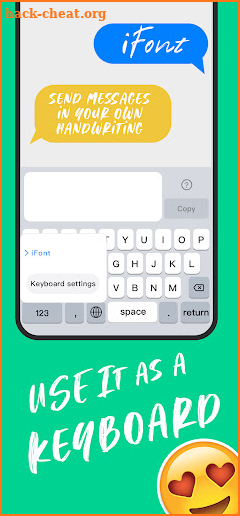 iFont - Fontmaker for Android screenshot