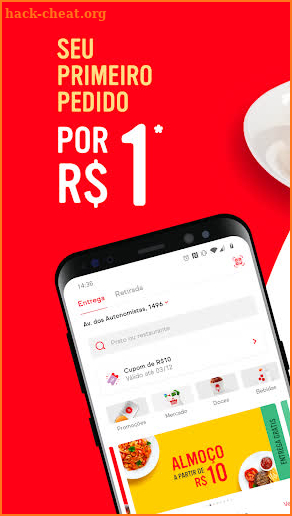 iFood - Delivery de Comida e Mercado screenshot