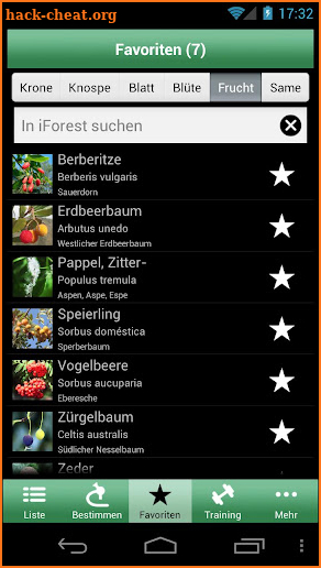 iForest - Trees and shrubs screenshot