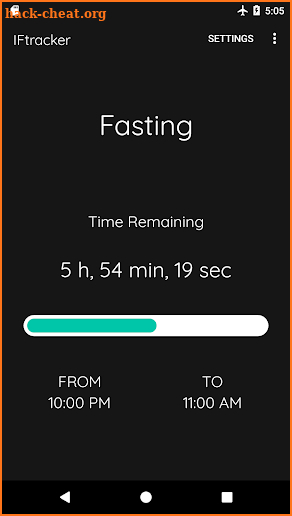 IFtracker - Intermittent Fasting - Timer & Tracker screenshot