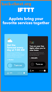 IFTTT screenshot