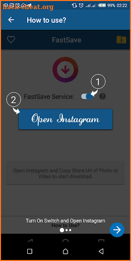 IG FastSave screenshot