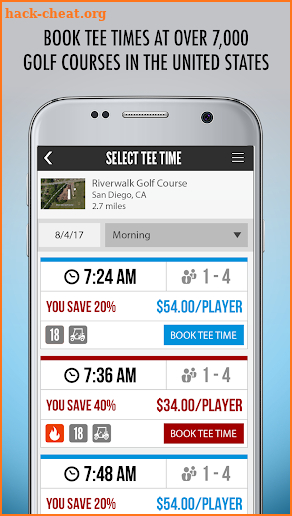 iGolf - GPS & Tee Times screenshot