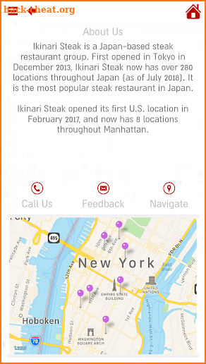 IKINARI STEAK USA screenshot