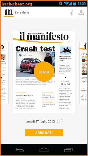 il manifesto screenshot