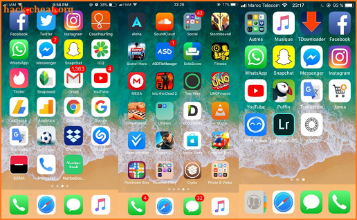 iLauncher Iphone X - iOS 11 Launcher And Iphone 7 screenshot