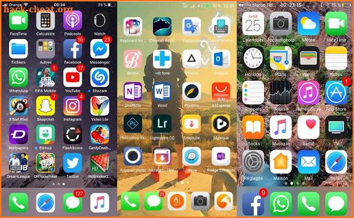 iLauncher Iphone X - iOS 11 Launcher And Iphone 7 screenshot