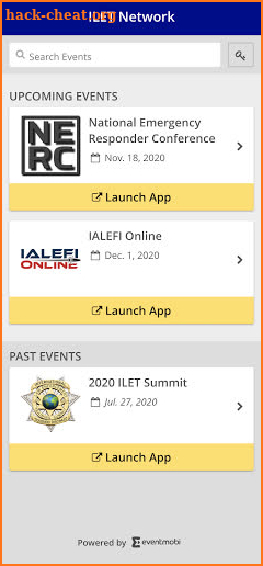 ILET Network-Training & Events screenshot