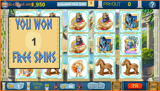 Iliad Adventures Slots screenshot