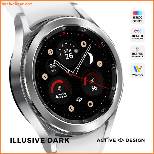 Illusive Dark: Watch Face screenshot