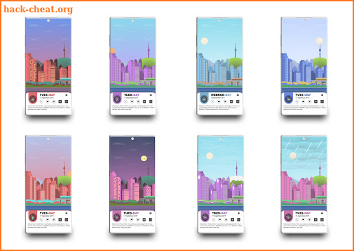 Illustration Theme for KLWP screenshot