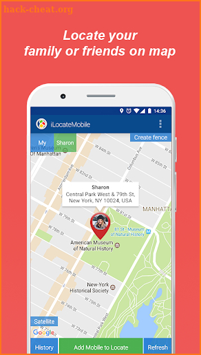 iLocateMobile - Family & Friends Safety screenshot