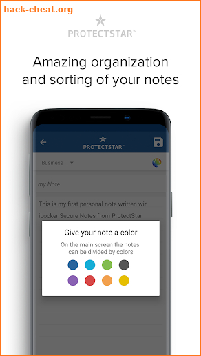 iLocker Secure Notes screenshot