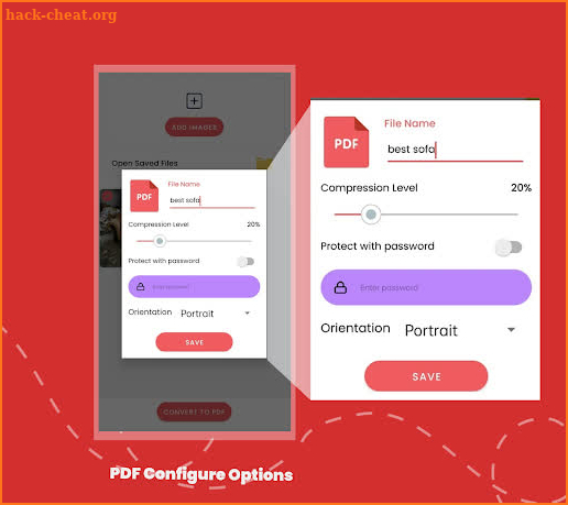 Image to PDF-jpg to pdf app screenshot