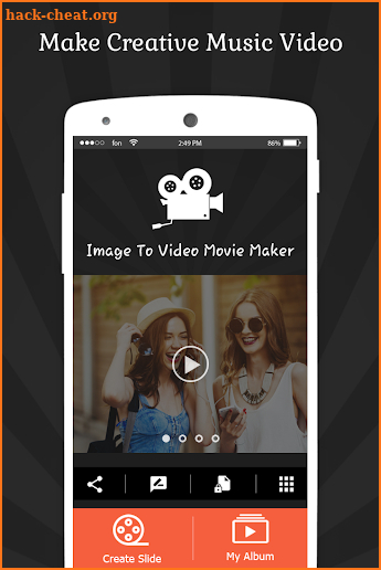 Image To Video Movie Maker screenshot