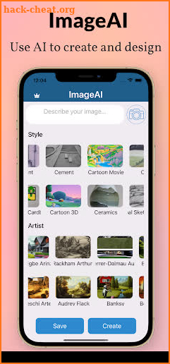 ImageAI - AI Art Generator screenshot
