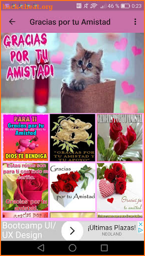 Imagenes Bonitas con Frases de Dar Gracias screenshot