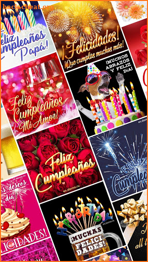 Imagenes y GIF de Feliz Cumpleaños screenshot