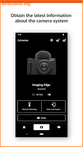 Imaging Edge Mobile Plus screenshot