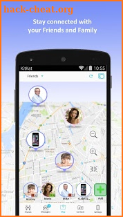 iMap find my friends and phone, locate people screenshot